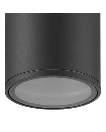 VOLCANO * FOCO SUPERFICIE IP54 1L*E27  GRIS OSCURO